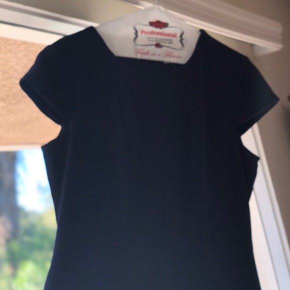 Navy blue dress. - Picture 3 of 3